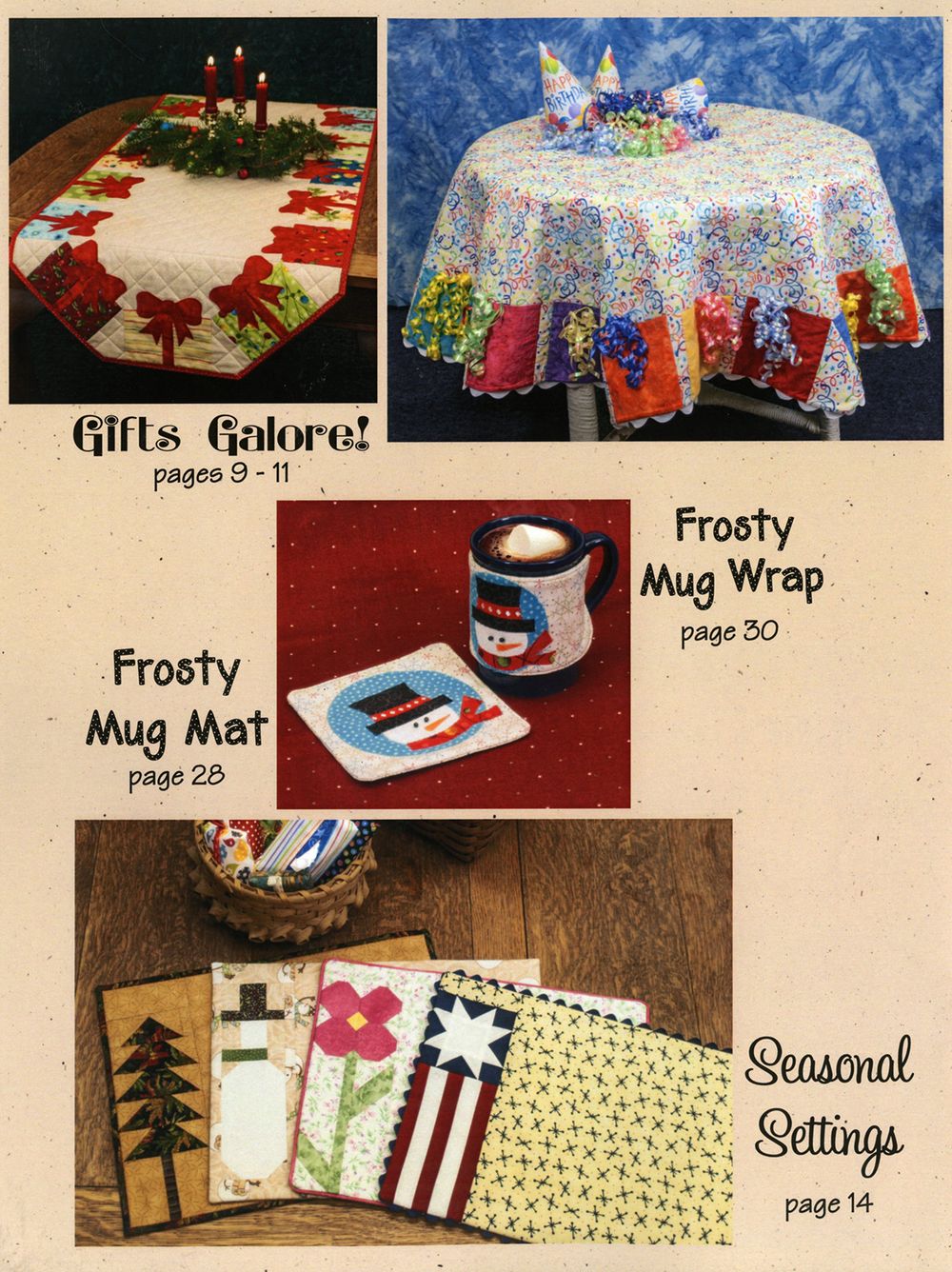 Baker's Dozen 2 Quilt Pattern Book by Julia H Hale for Bits 'n Pieces