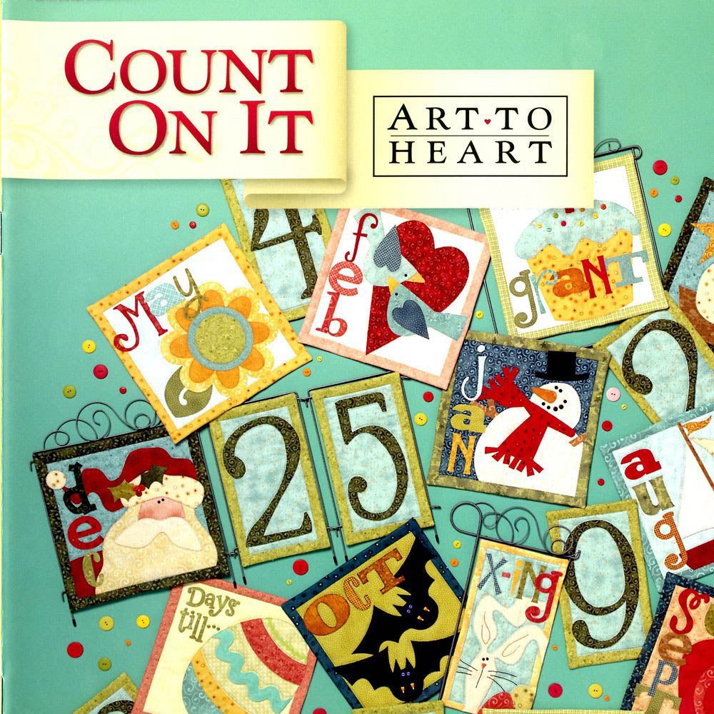 Count On It Quilt Pattern Book by Nancy Halvorsen of Art to Heart