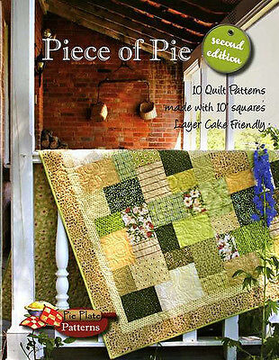 Piece of Pie Second Edition Quilt Pattern Book by Brenda Bailey and Bonnie Folkner of Pie Plate Patterns - Dings & Dents