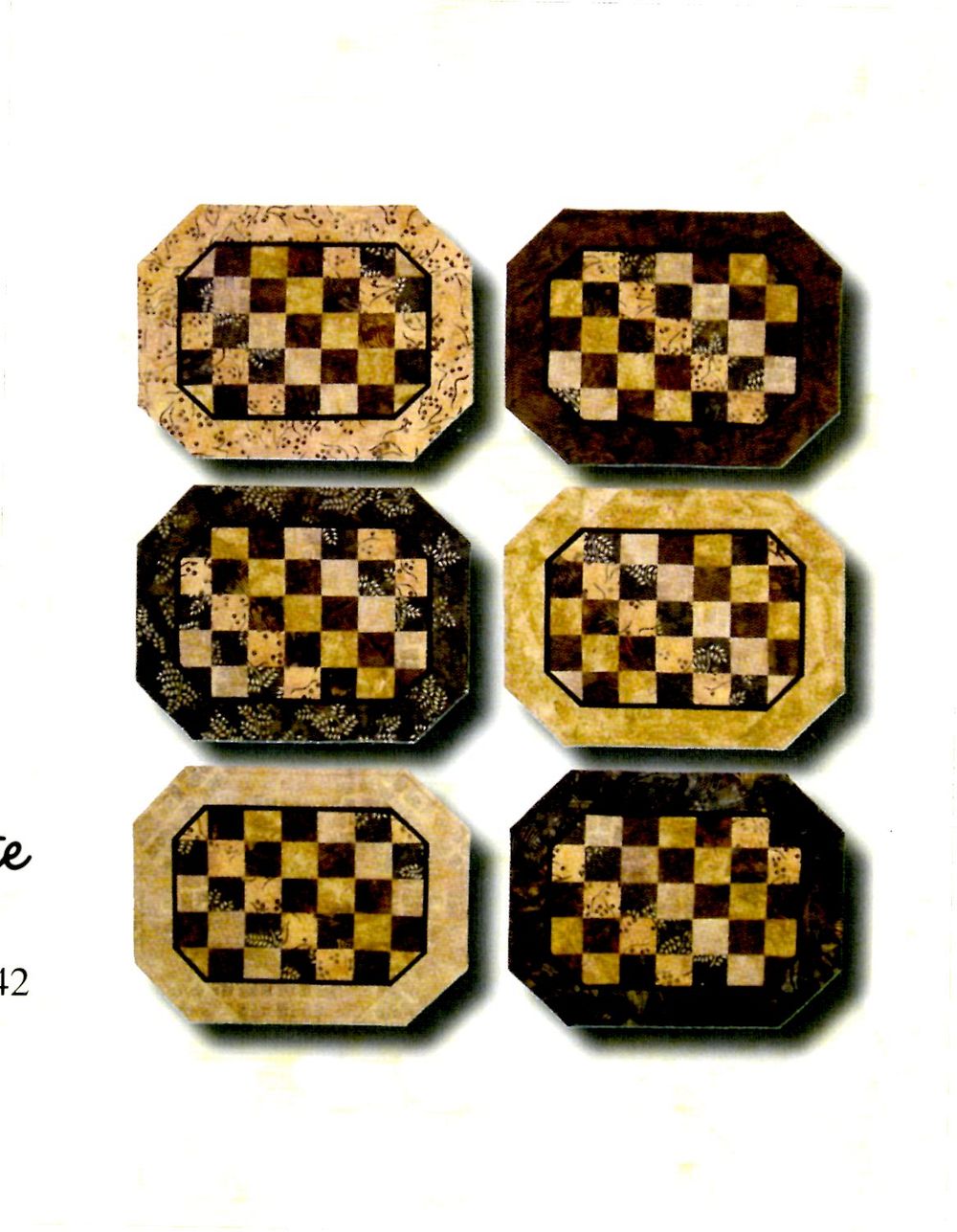 Six Halves Make A Whole Lot More Quilt Pattern Book by Susan Knapp of The Quilt Branch - Dings & Dents