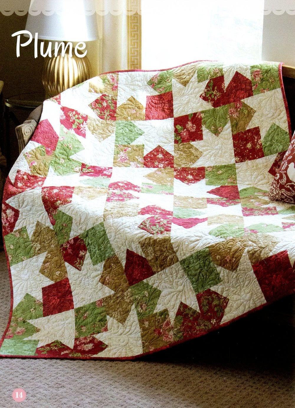 Fat Quarter Style Quilt Pattern Book by Kimberly Jolly for It's Sew Emma