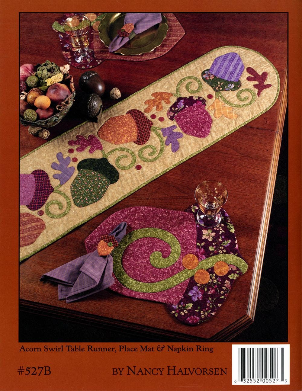 Acorn Hollow Quilt Pattern Book by Nancy Halvorsen of Art to Heart