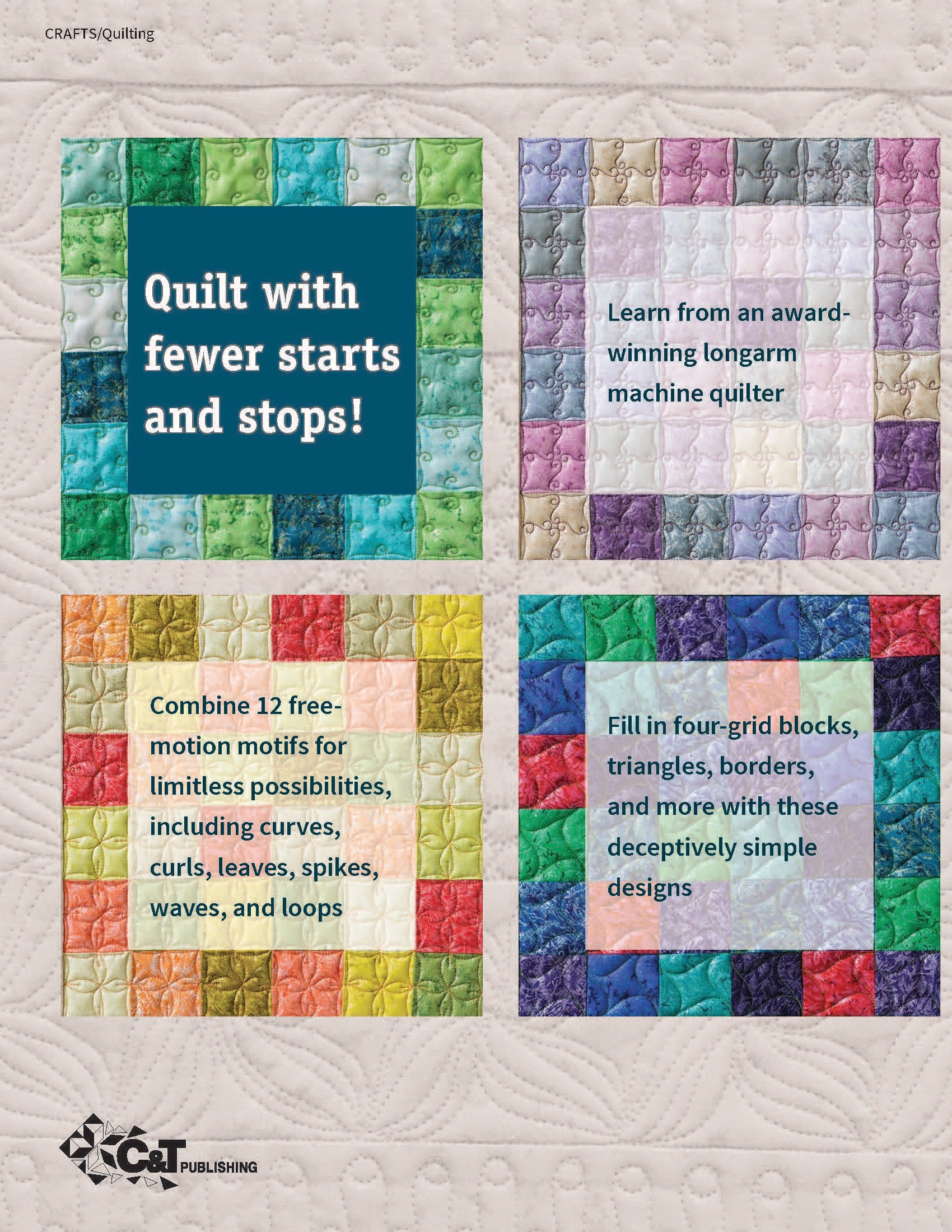 Making Connections A Free-Motion Quilting Workbook by Dorie Hruska for C&T Publishing