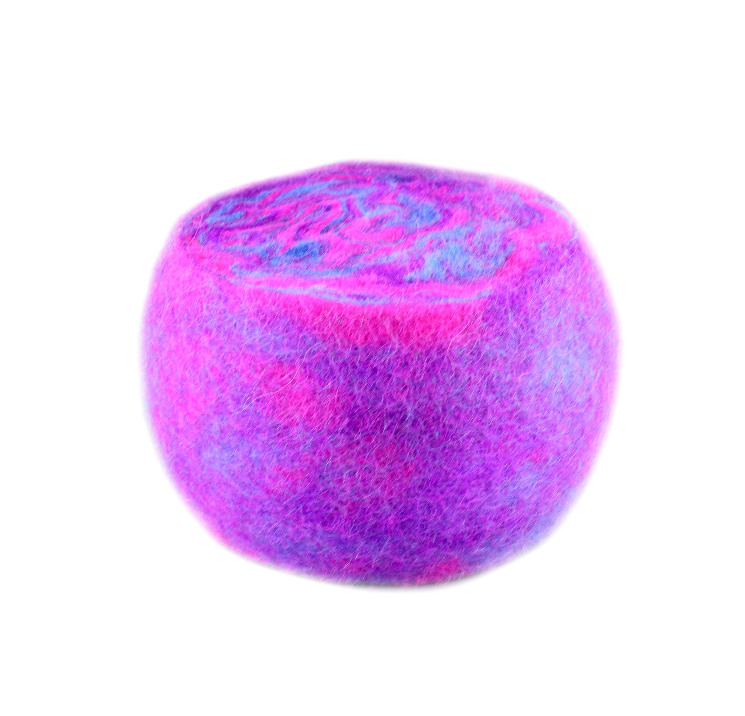 Wooly Bun Pincushion from The Gypsy Quilter