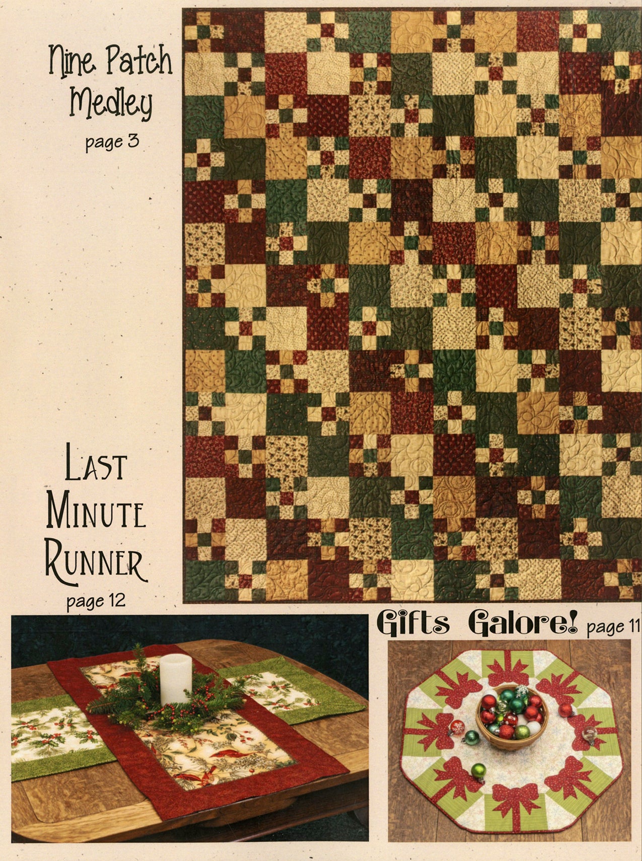 Baker's Dozen 2 Quilt Pattern Book by Julia H Hale for Bits 'n Pieces