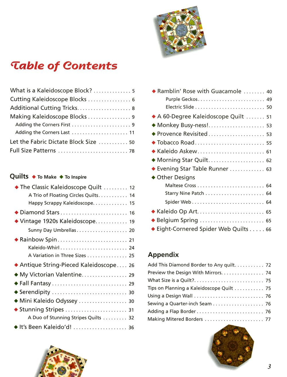 Kaleidoscope ABCs - Dings & Dents