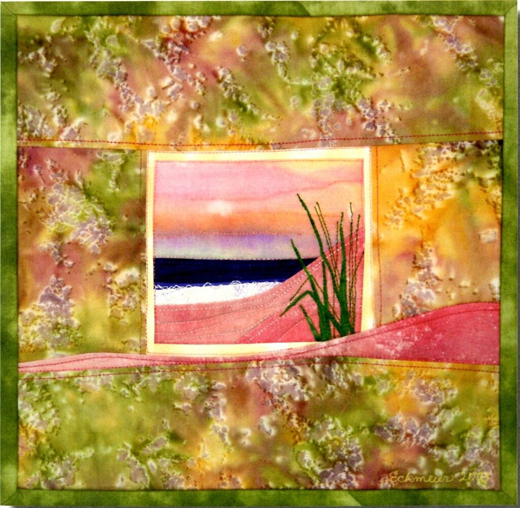 Accidental Landscapes Quilt Pattern Book by Karen Eckmeier of The Quilted Lizard