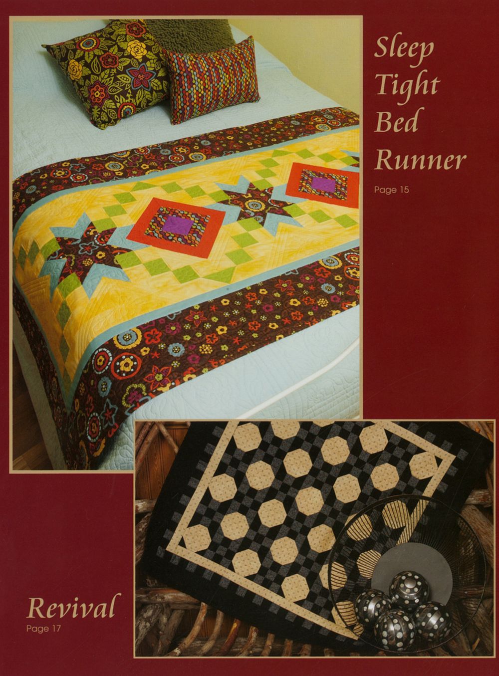 Runnerlicious Quilt Pattern Book by Kathryn Squibb of Gathering Friends