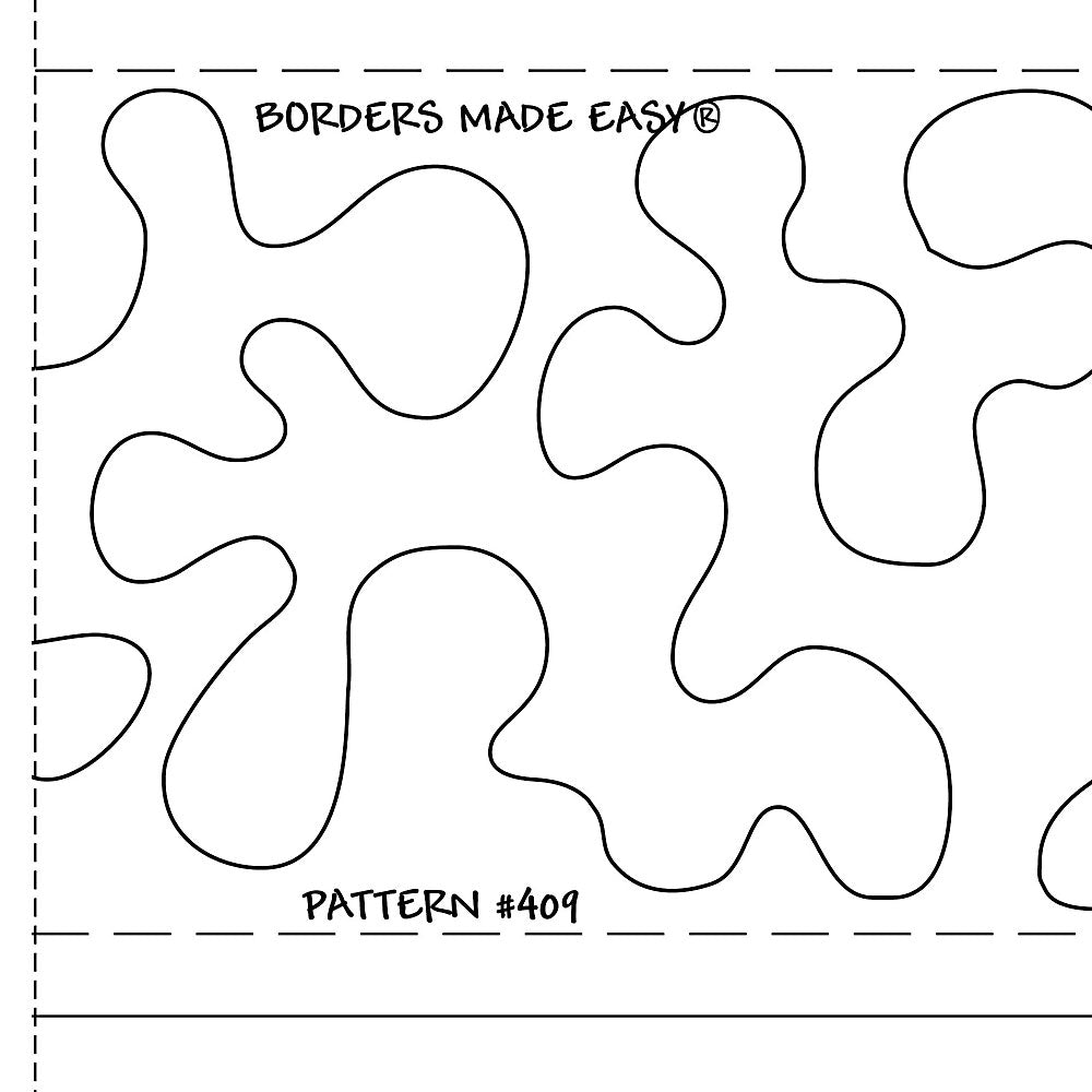 Quilt Pattern On A Roll Borders Made Easy Continuous Stipple Pattern 409 - 5 Inch By 26 Feet