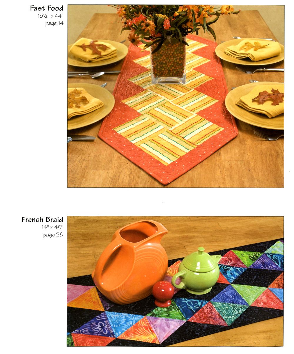 Let's Do Lunch Quilt and Sewing Pattern Book by Terry Atkinson of Atkinson Designs - Dings & Dents