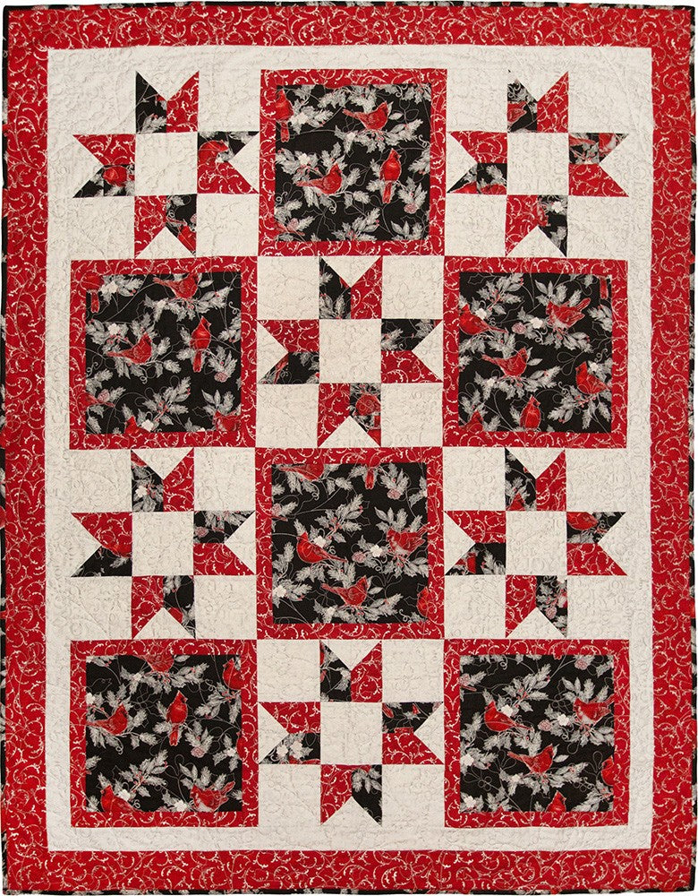 Make It Christmas with 3-Yard Quilts Pattern Book By Fran Morgan and Donna Robertson for Fabric Cafe