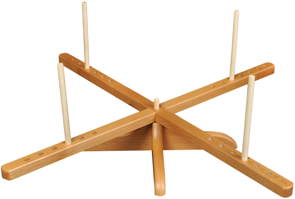 ChiaoGoo Amish Style Wooden Yarn Swift for 32-Inch to 62-Inch Circumference Skeins