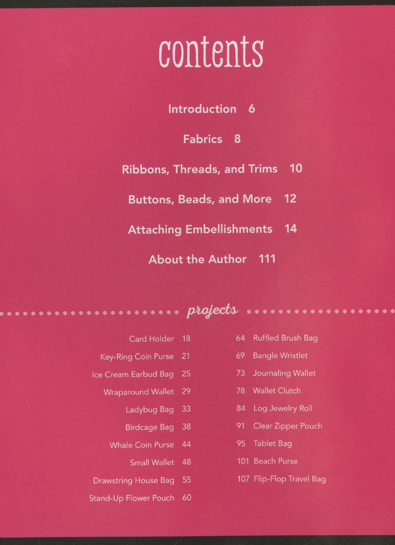 Sew Small 19 Little Bags Sewing Pattern Book by Jennifer Heynen for Stash Books