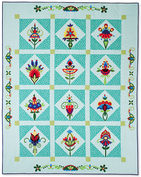 Pretty Petals Quilt Pattern Book by Sheri Howard for Kansas City Star Quilts