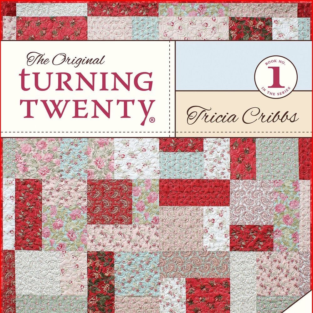 Turning Twenty (Original) Quilt Pattern Book by Tricia Cribbs of Friendfolks - Dings & Dents