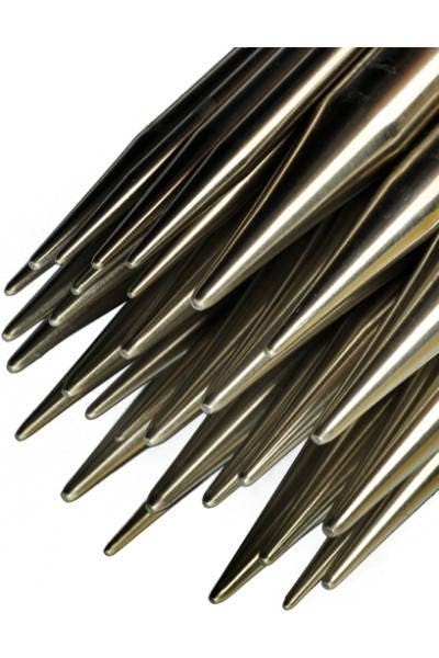 ChiaoGoo 4 Inch (1 cm) TWIST Lace Stainless Steel Knitting Needle Interchangeable Tips (All Sizes)
