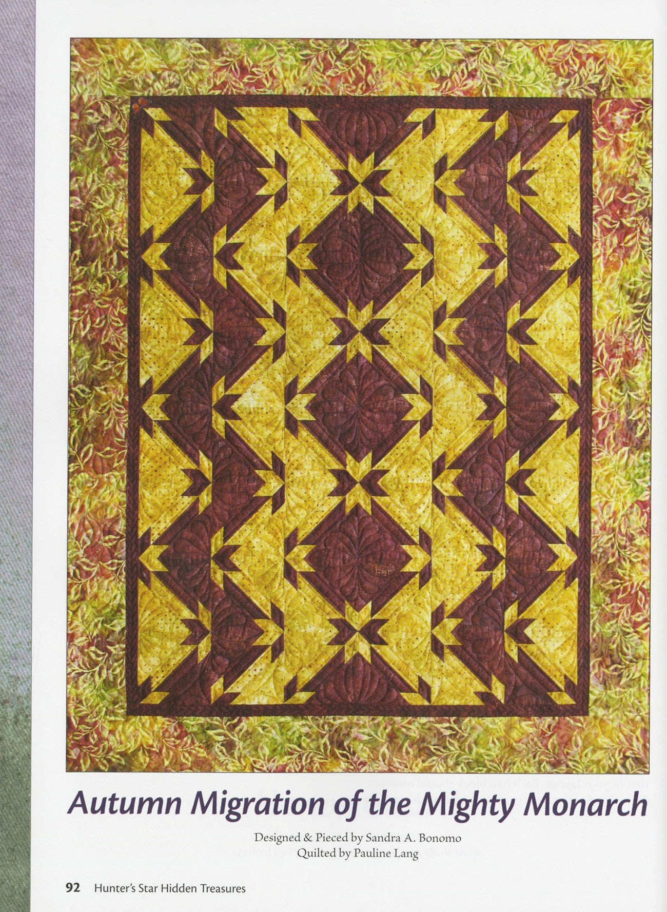 Hunter's Star Hidden Treasures Quilt Book by Deb Tucker for Studio 180 Design