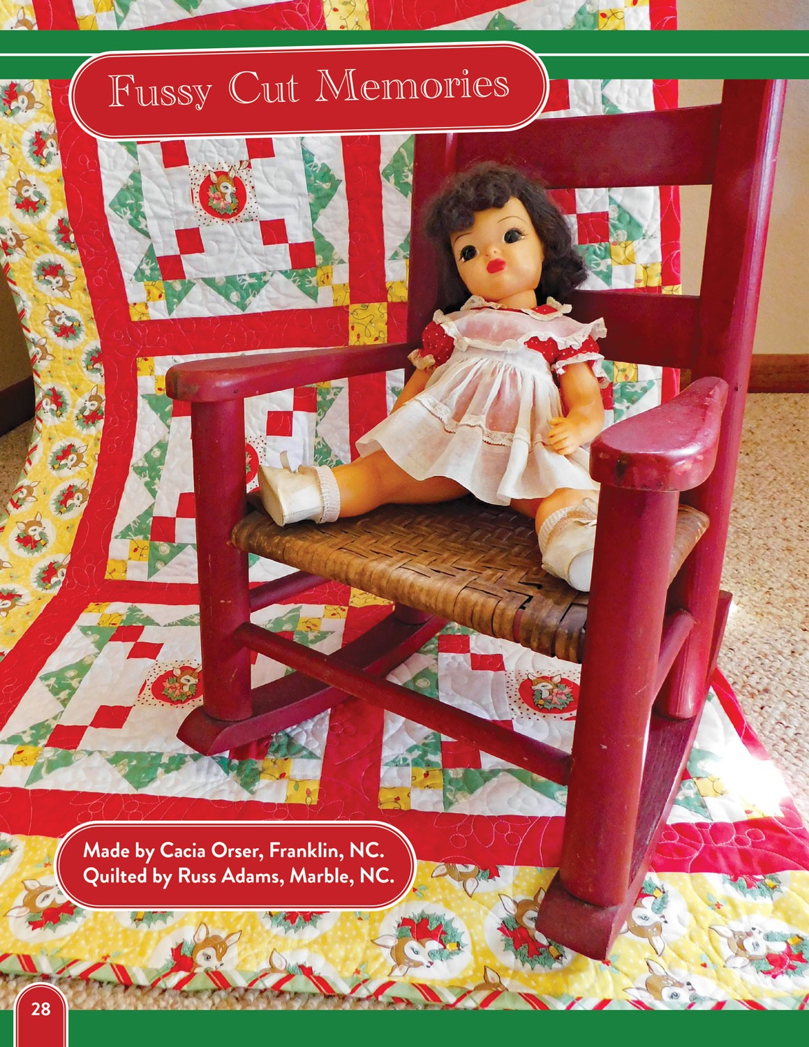 Quilted Occasions Quilt Pattern Book by Deb Heatherly of Deb's Cats N Quilts