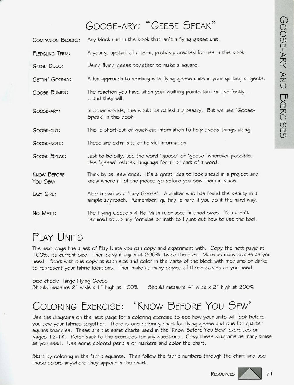 Flying Geese and More Quilt Book by Joan Hawley of Lazy Girl Designs - Dings & Dents