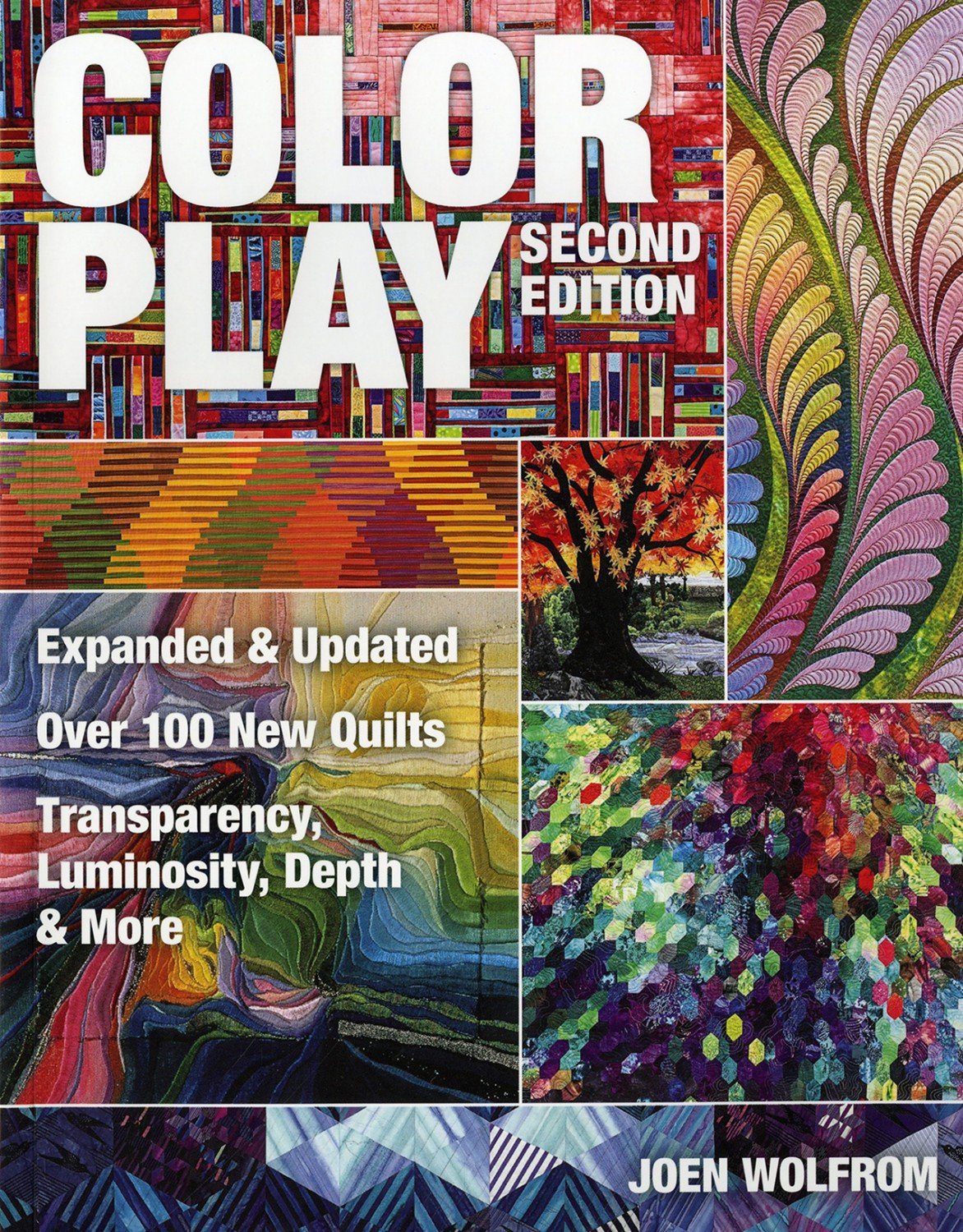 Color Play Expanded & Updated Quilt Pattern Book by Joen Wolfrom for C&T Publishing