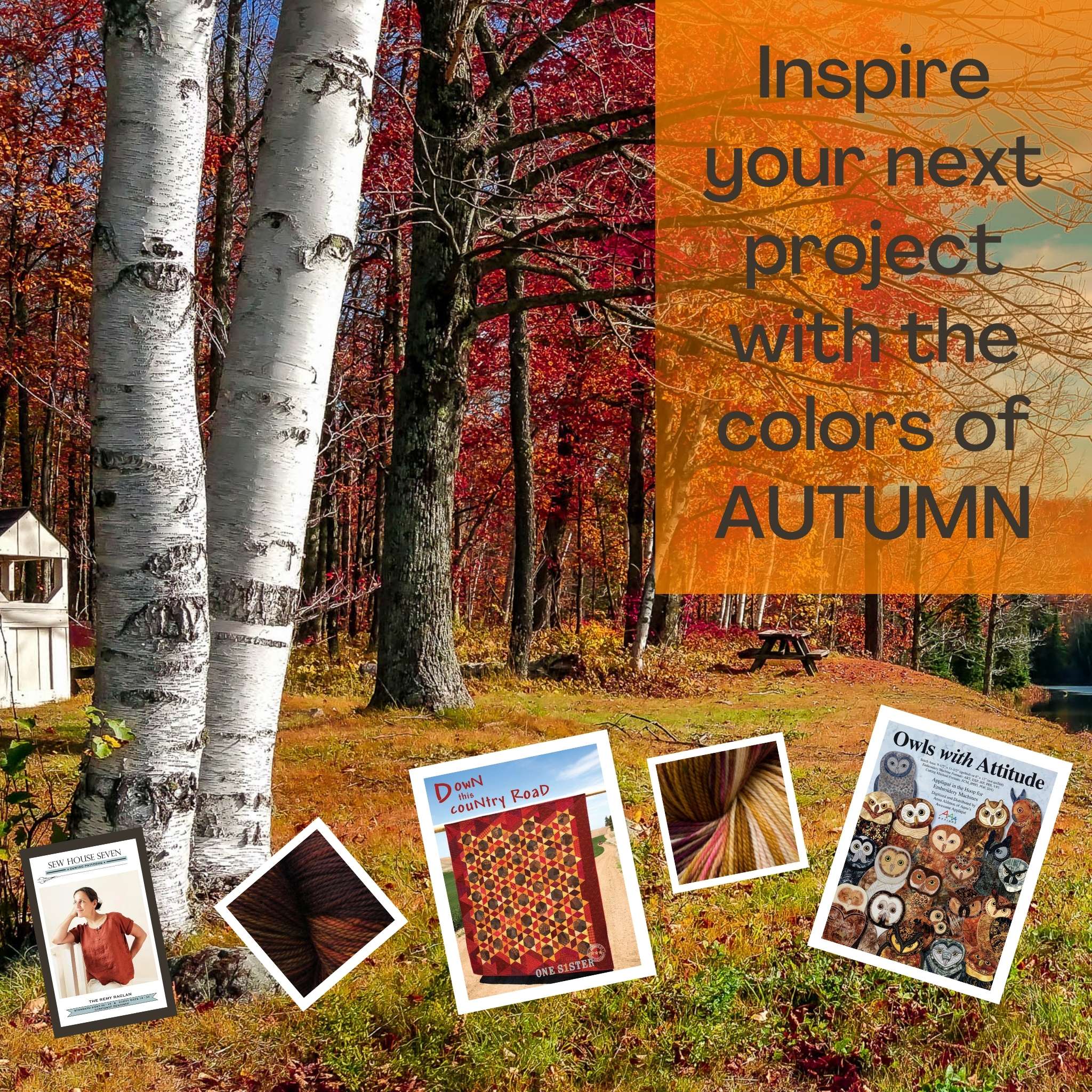 Will autumn colors inspire your next project?