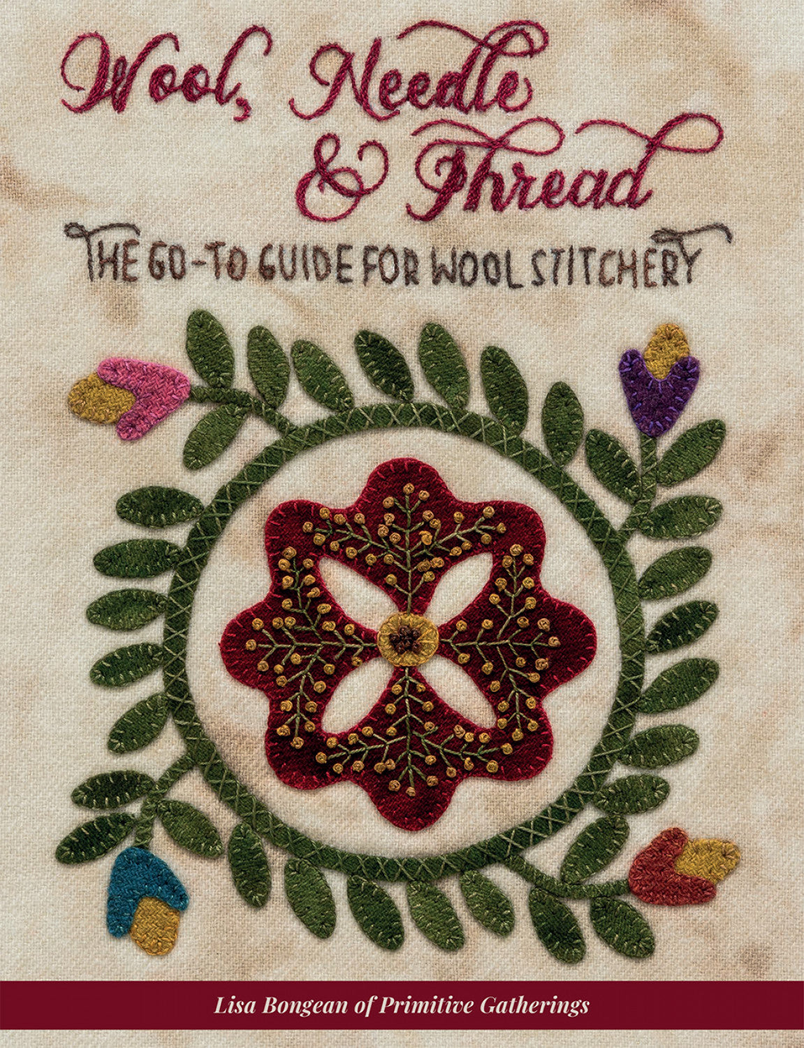 Wool Needle & Thread Guide Book by Lisa Bongean of Primitive Gatherings