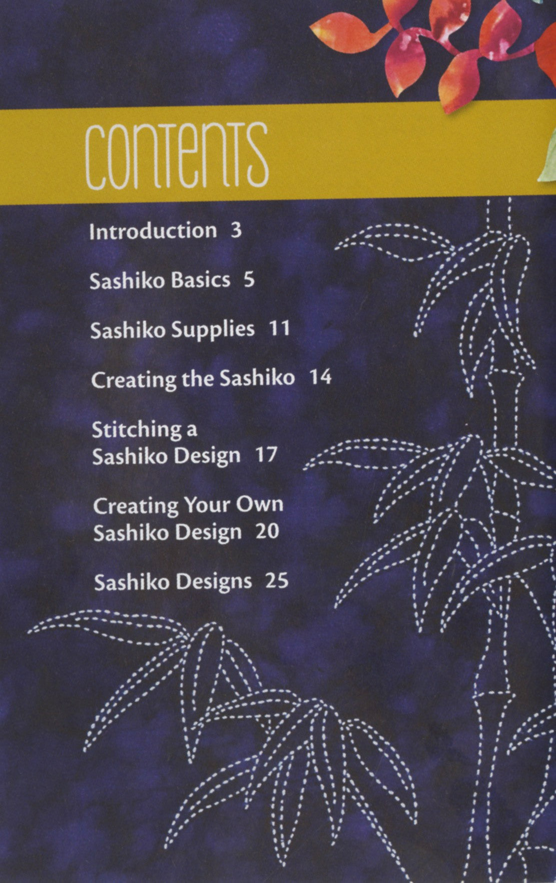 Sashiko Handy Pocket Guide by Sylvia Pippen for C&T Publishing