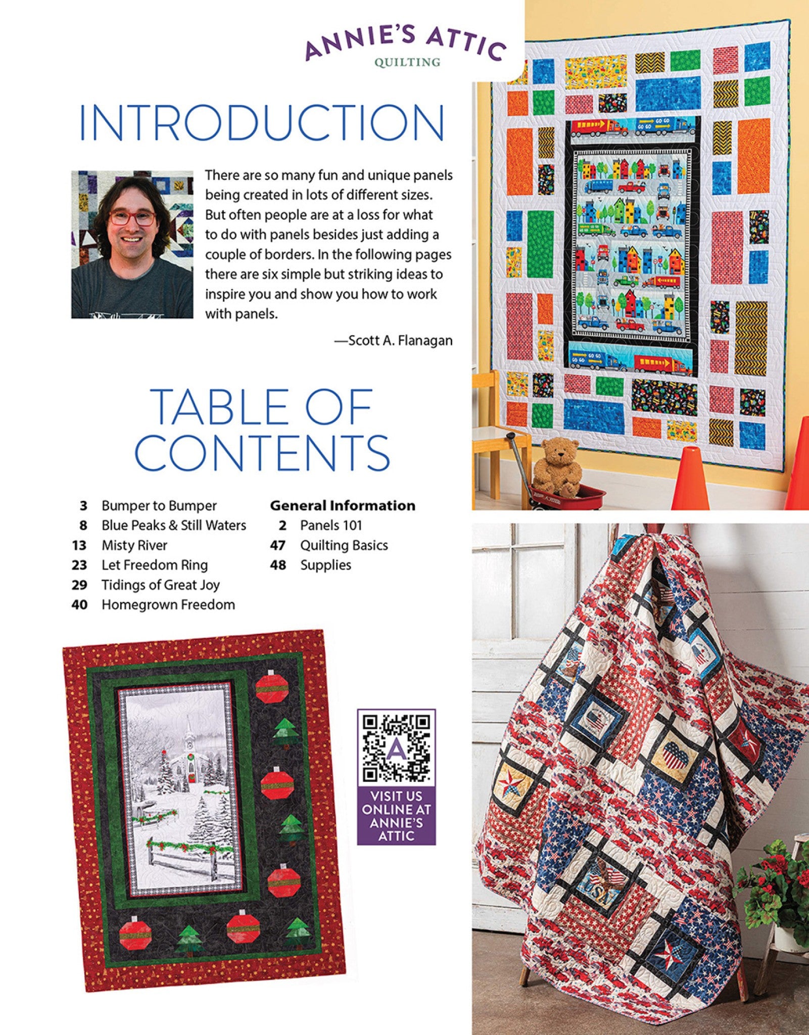 Building Quilts With Panels by  Scott A. Flanagan for Annie's