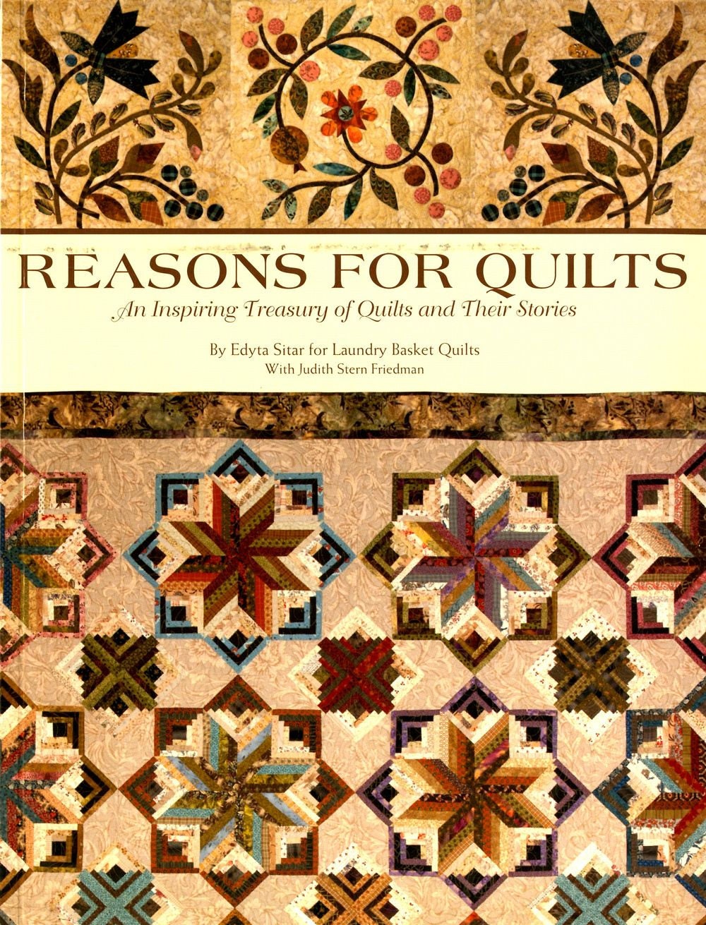 Reasons For Quilts Book by Edyta Sitar of Laundry Basket Quilts - Dings & Dents