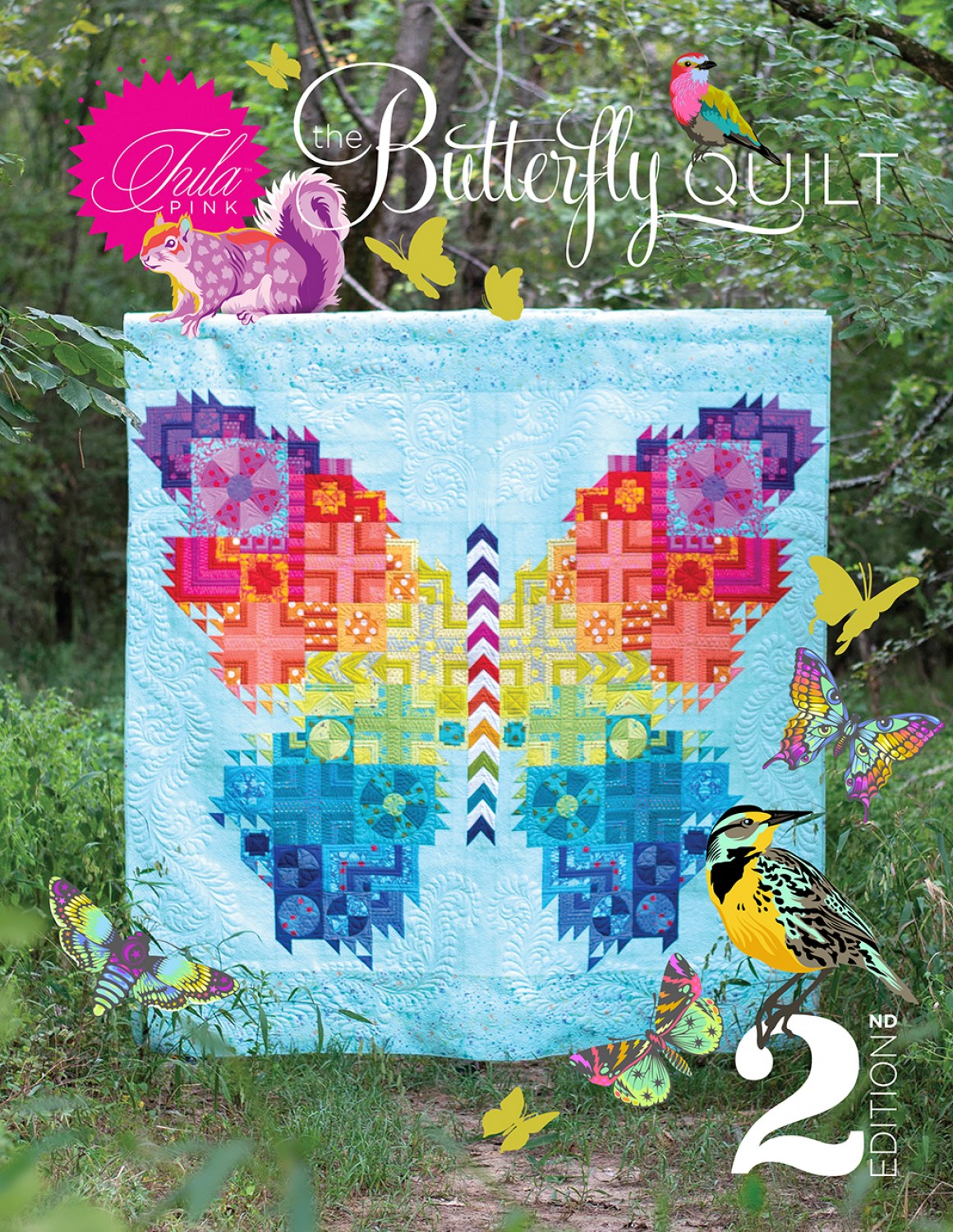 Butterfly Quilt Pattern Book 2nd Edition by Tula Pink