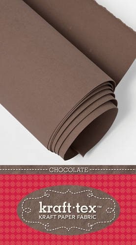 Kraft-Tex Roll 19 Inch x 1.5 Yards, Chocolate: Kraft Paper Fabric