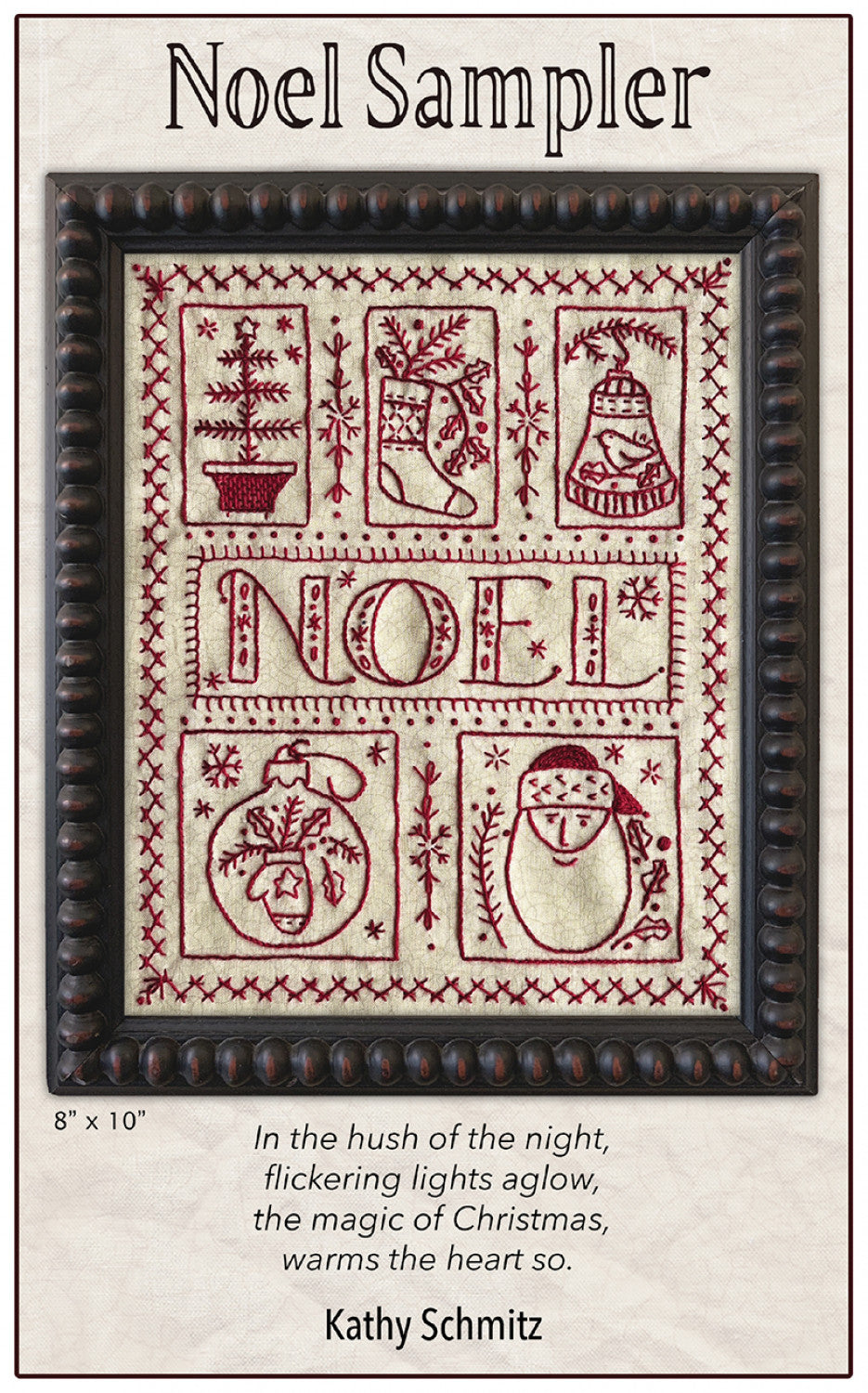 Noel Sampler Embroidery Pattern from Kathy Schmitz Studio