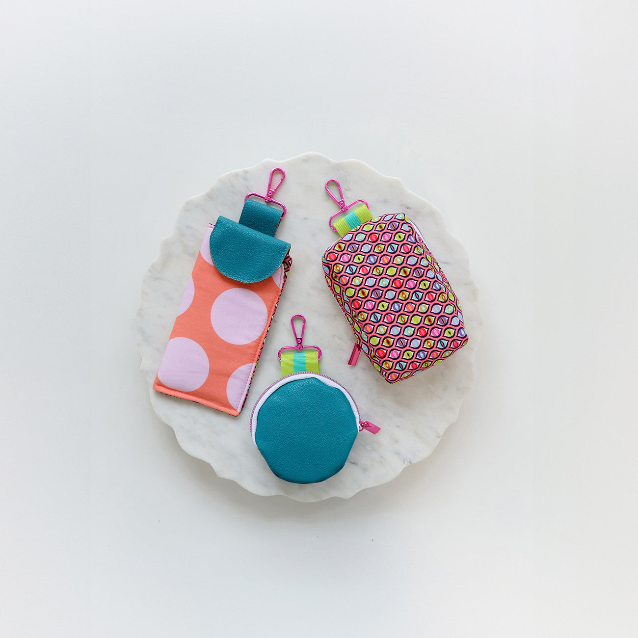 Tula Clip-On Accessories Paper Pattern by Tula Pink and Jessica Sallie Kapitanski for Sallie Tomato