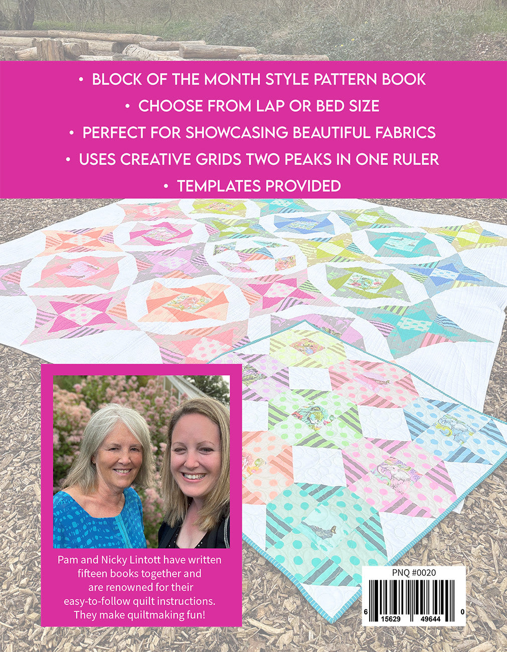 Bedazzled Pattern Booklet by Pam and Nicky Lintott for Quilt Room