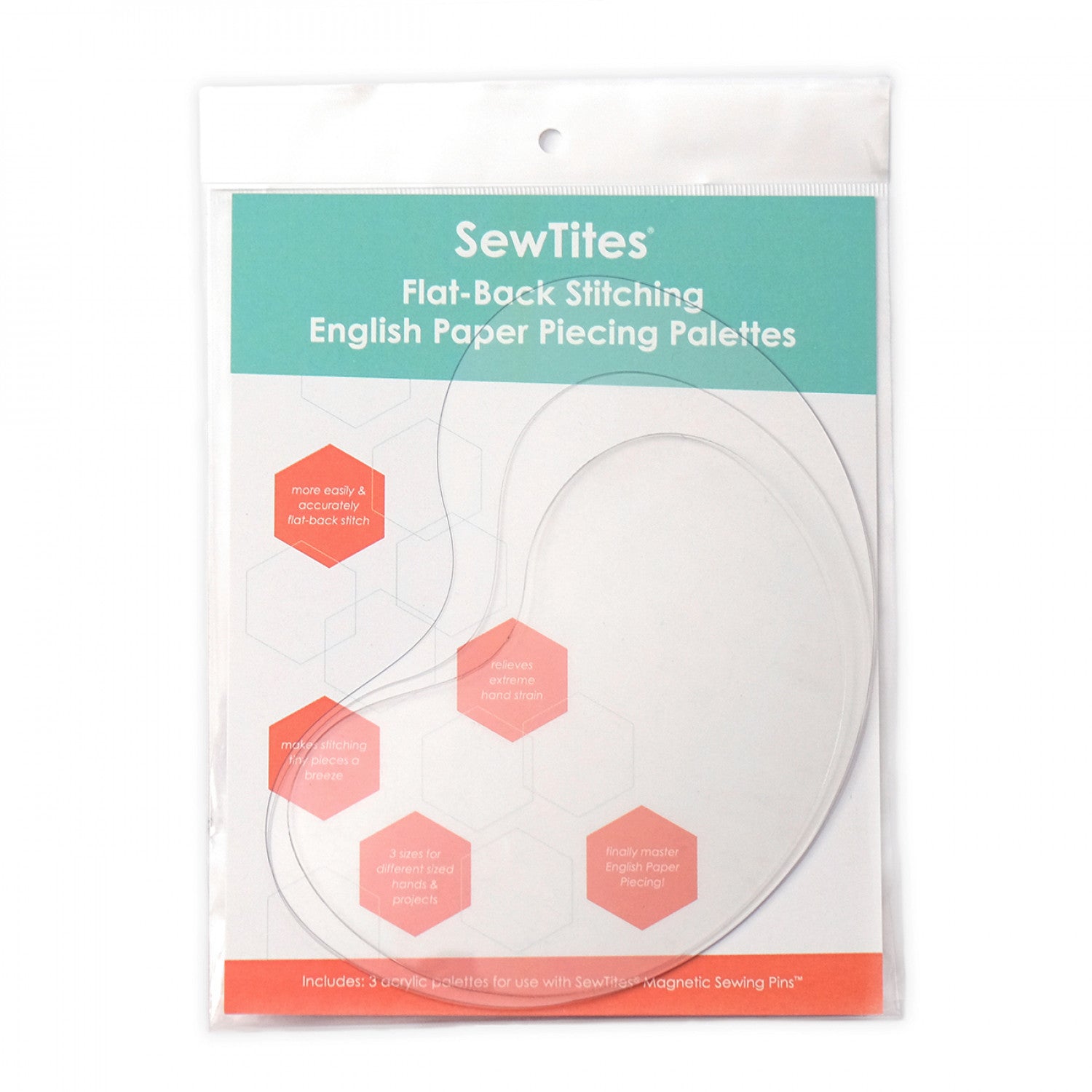 English Paper Piecing Palette from SewTites