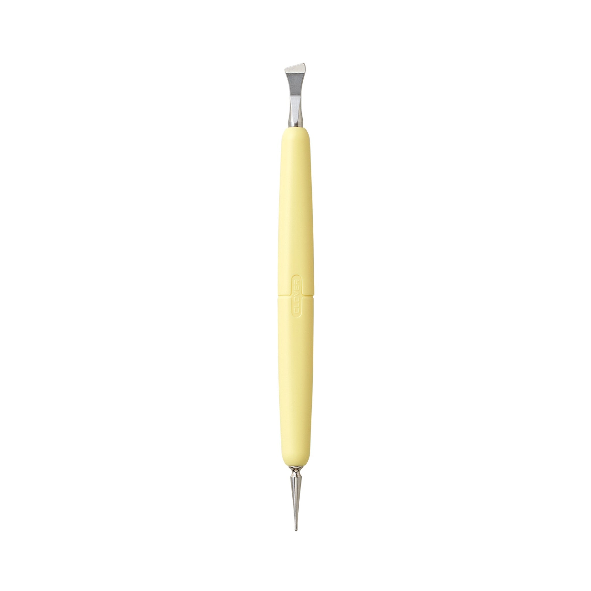 Metal Hera With Stylus Tool for Marking and Creasing Fabric from Clover Needlecraft