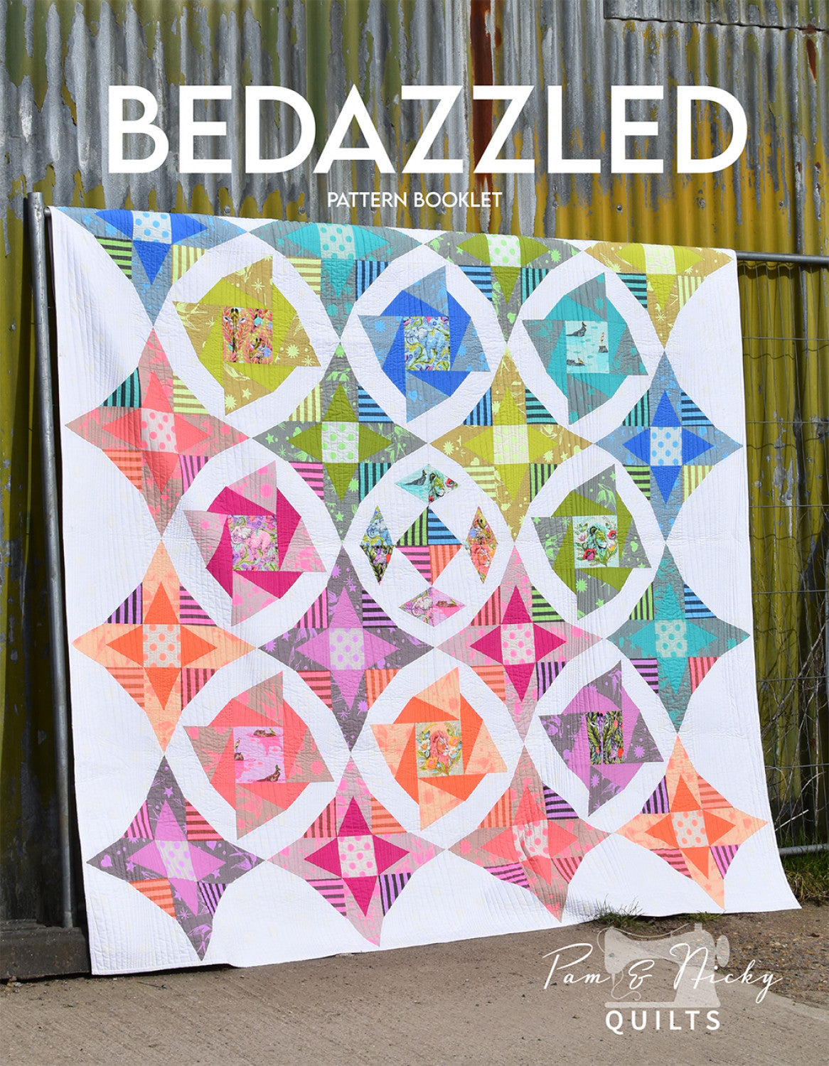 Bedazzled Pattern Booklet by Pam and Nicky Lintott for Quilt Room