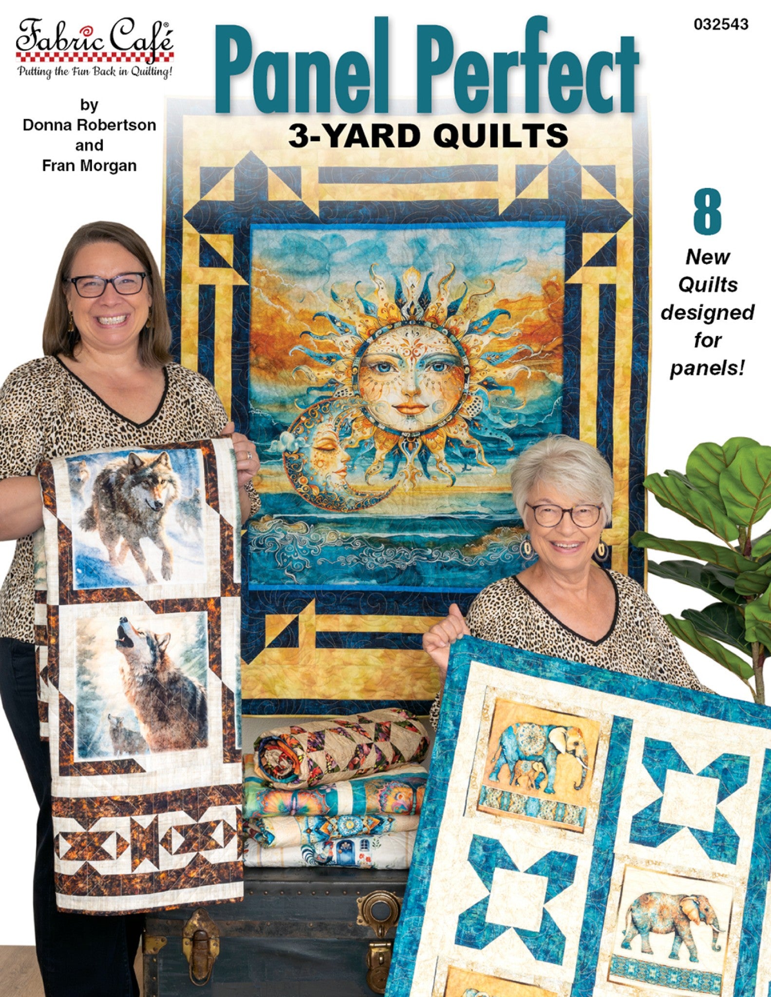 Panel Perfect 3-Yard Quilts by Fran Morgan for Fabric Cafe