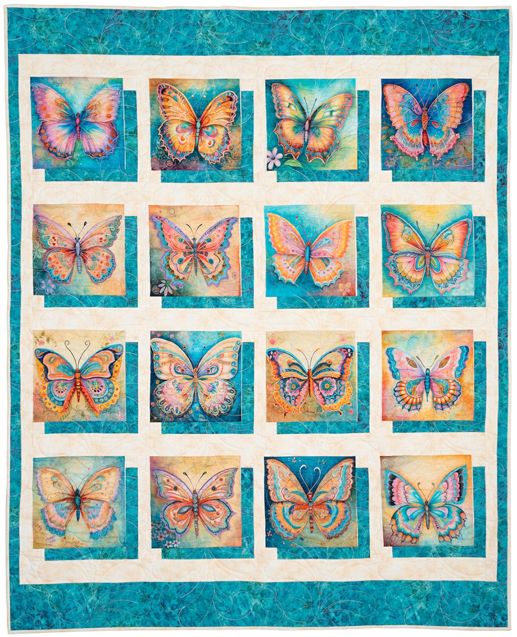 Panel Perfect 3-Yard Quilts by Fran Morgan for Fabric Cafe