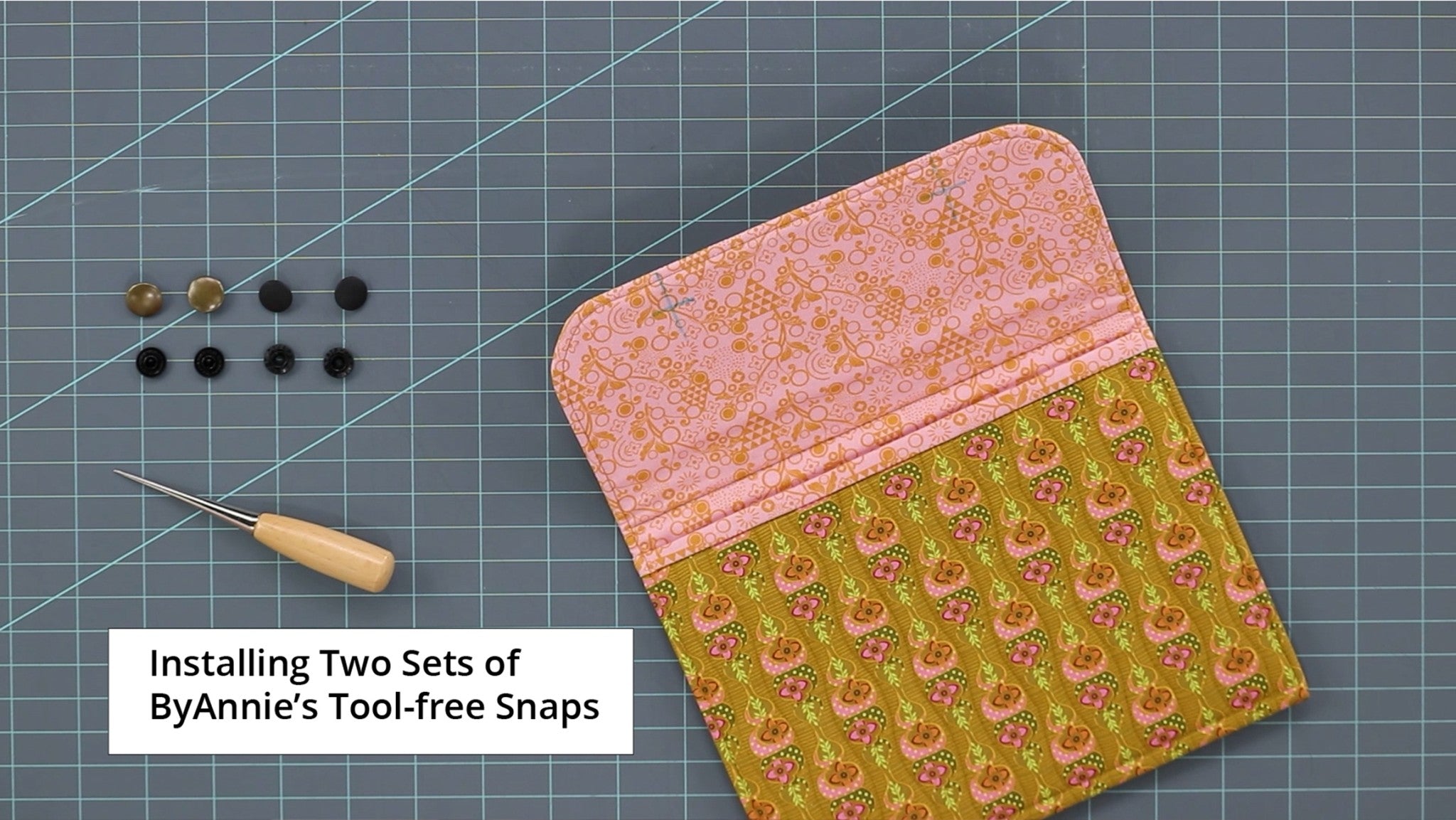 Tool-Free Snaps - Set Of Four - Antique Brass from ByAnnie
