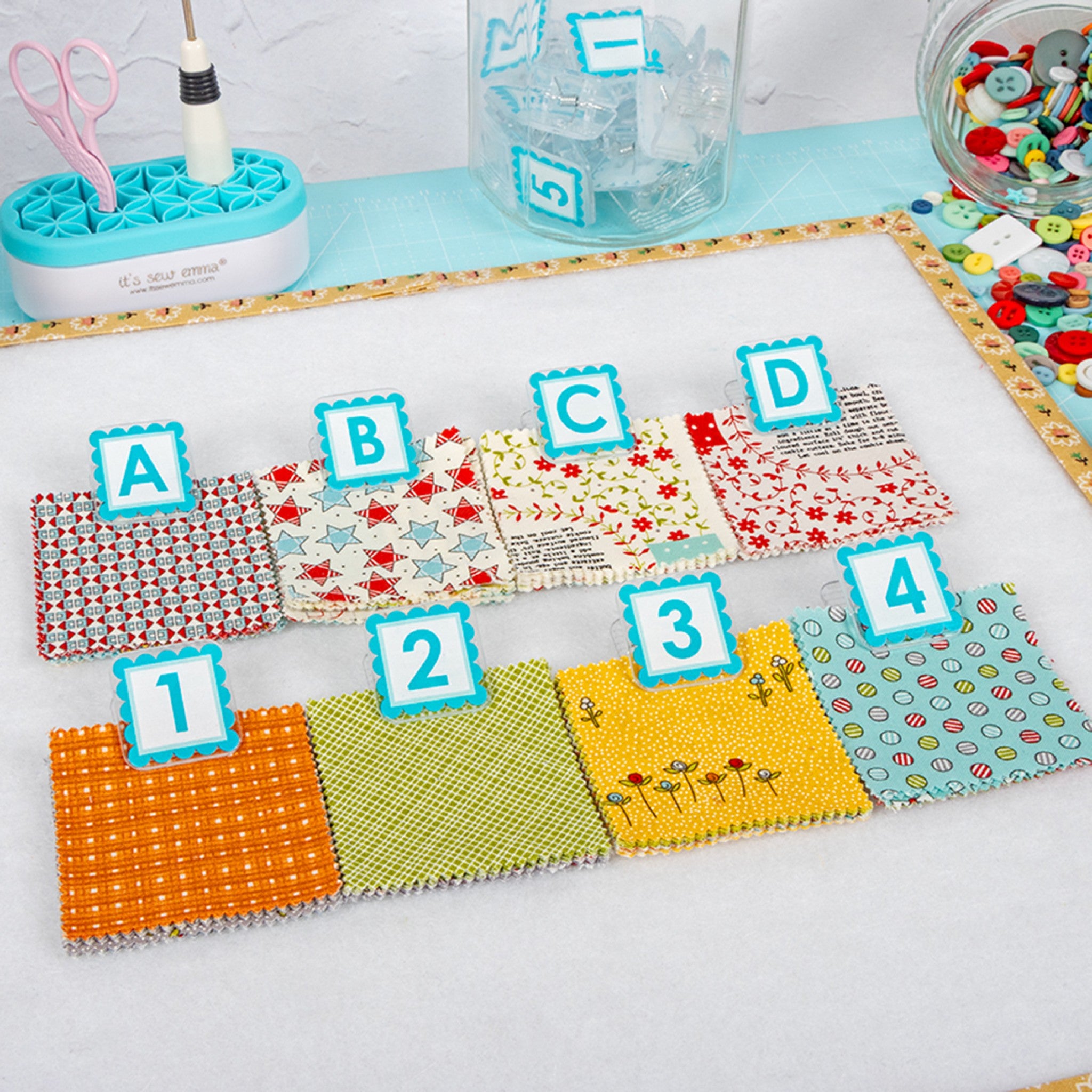 Alphaclippies from It's Sew Emma