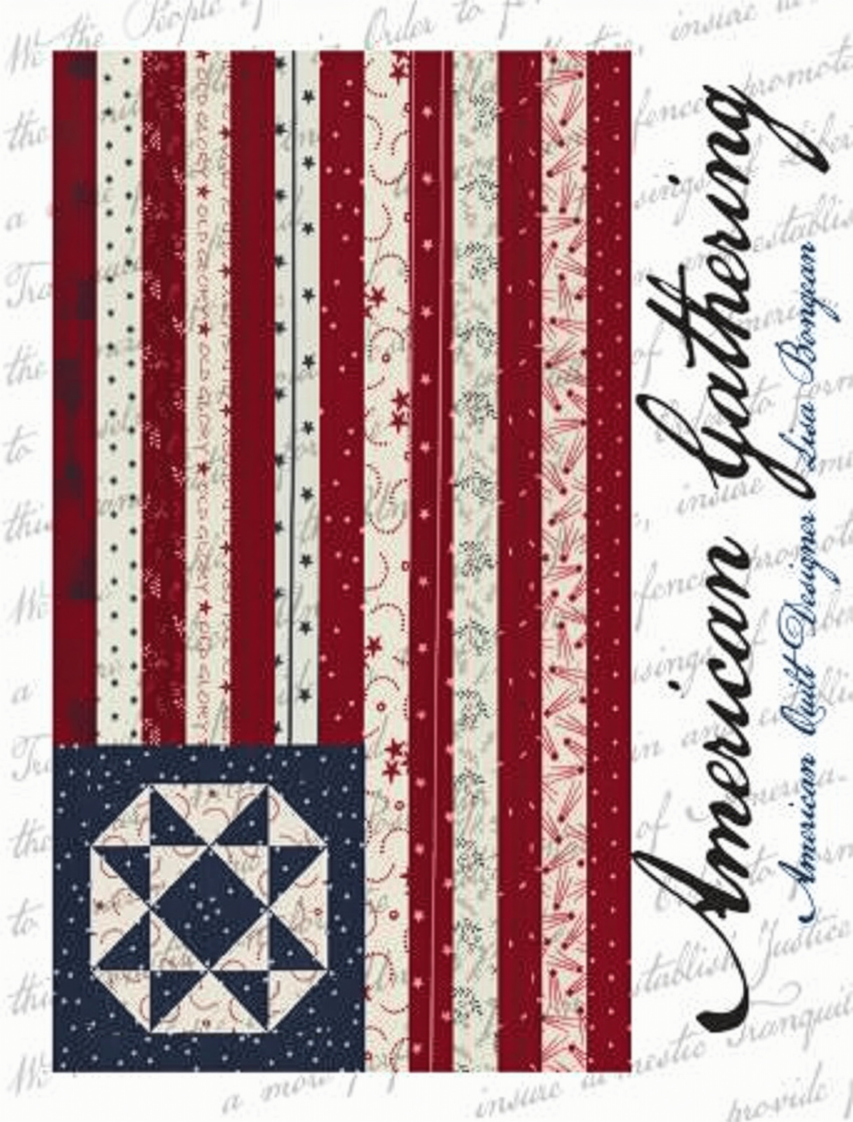 American Gatherings Quilt Projects Book by Lisa Bongean of Primitive Gatherings