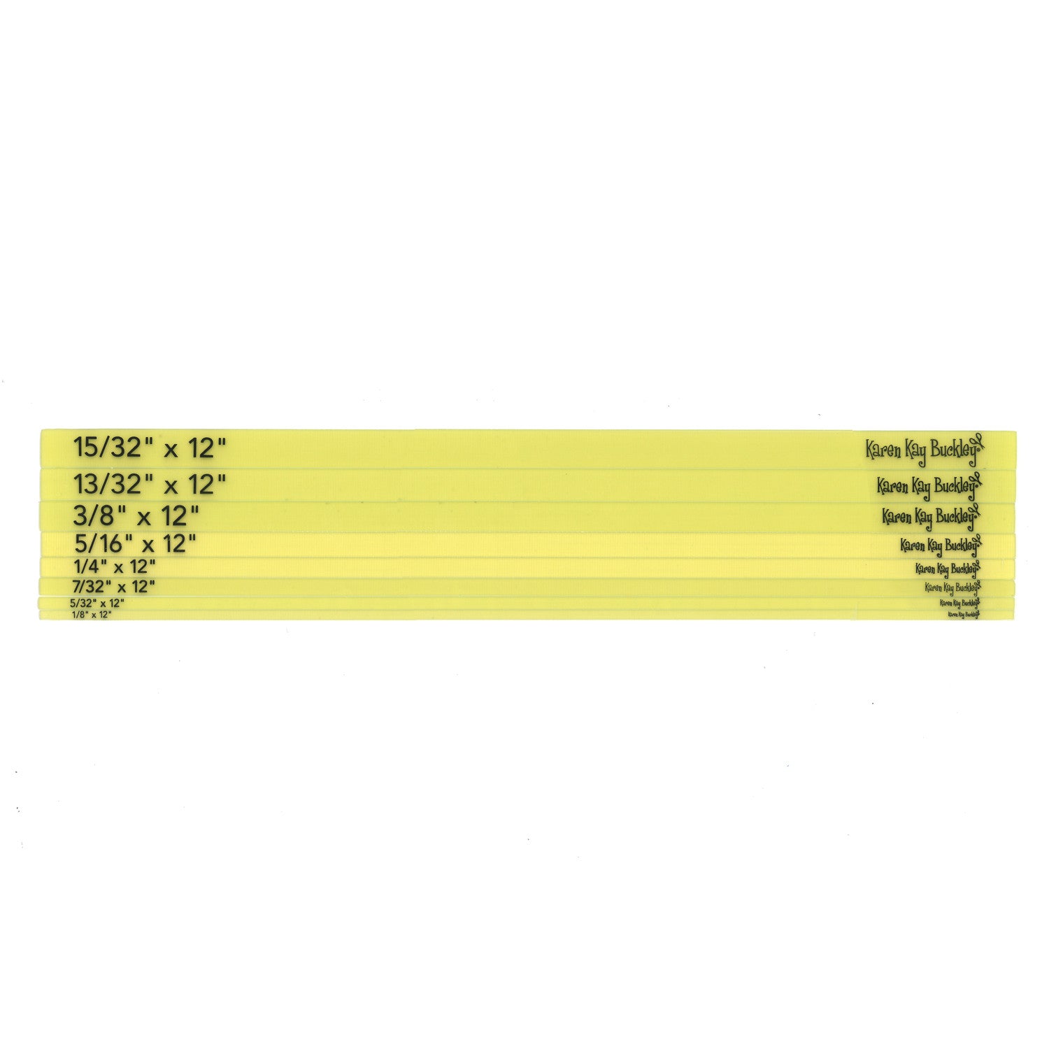Perfect Stems 8 Sizes Heat Resistant Plastic Templates by Karen Kay Buckey