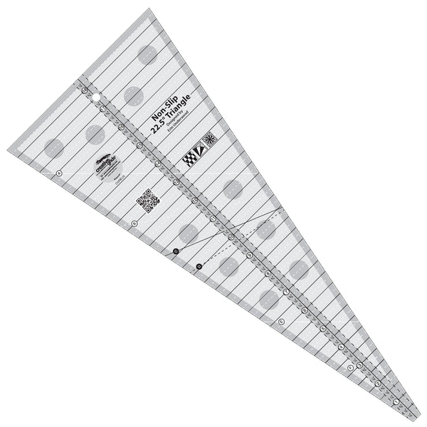 Creative Grids 45 Degree Half-Square Triangle Quilt Ruler (CGRT45)