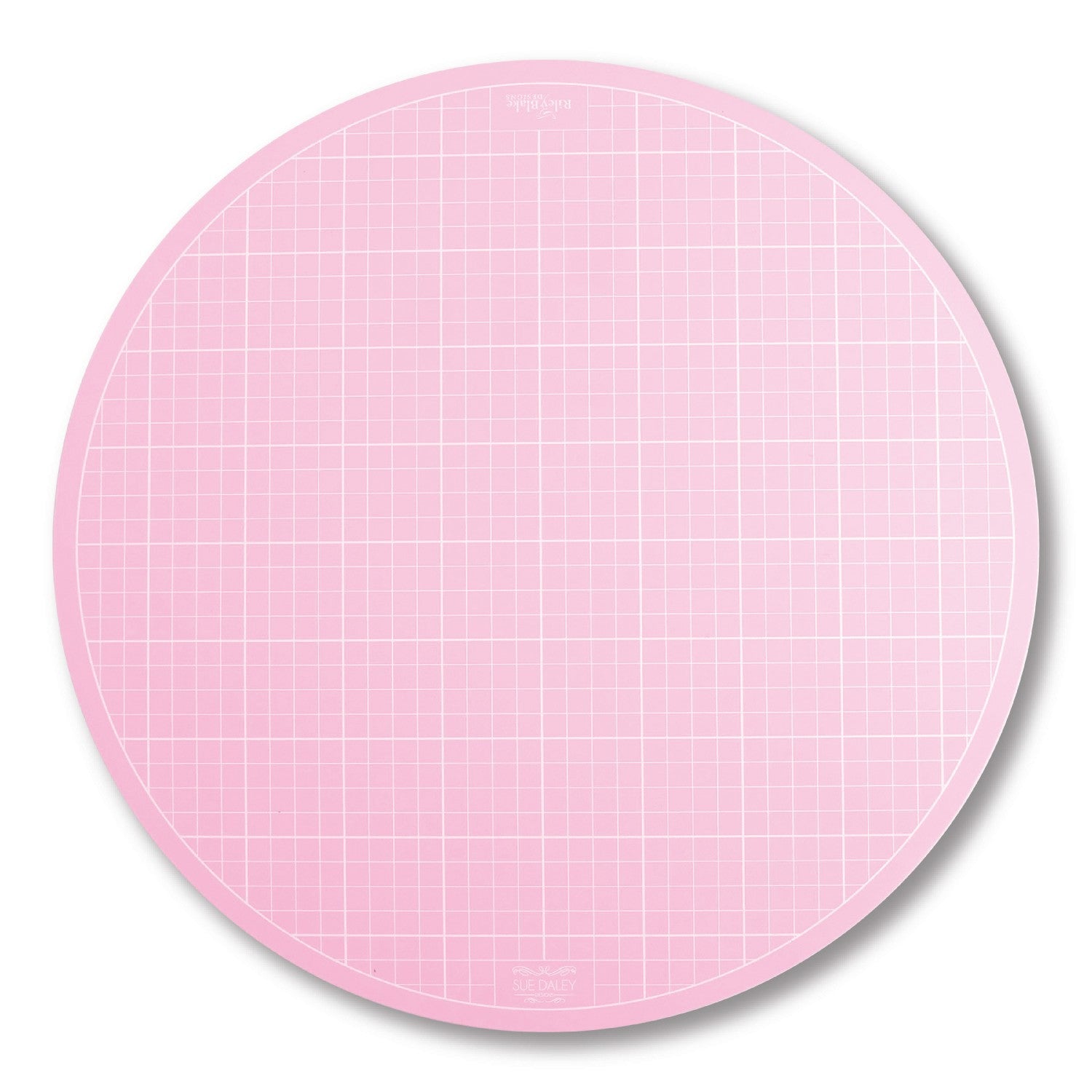 Sue Daley 16 Inch Rotating Cutting Mat Pink from Riley Blake Designs