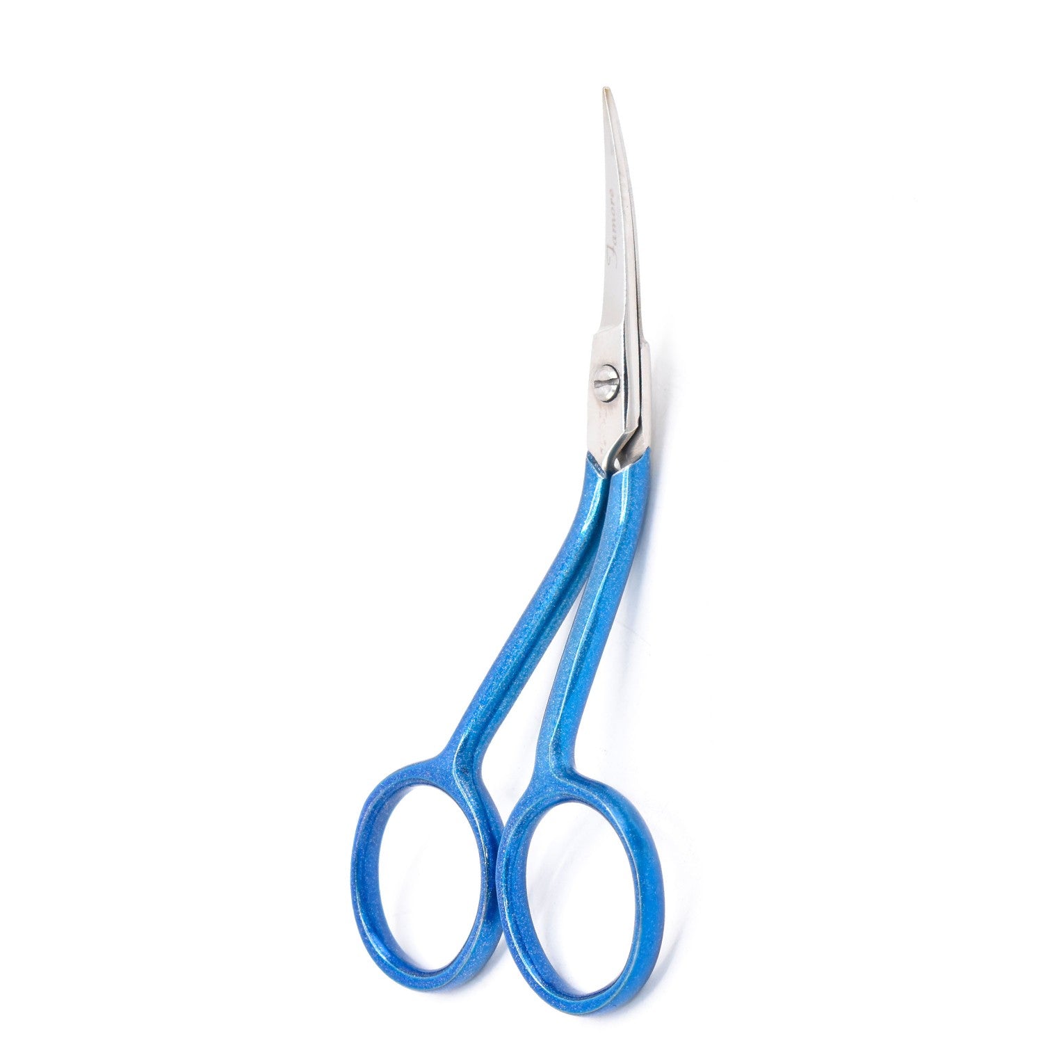 True Left Handed Mini Double Curved Embroidery Scissors from Famore Cutlery