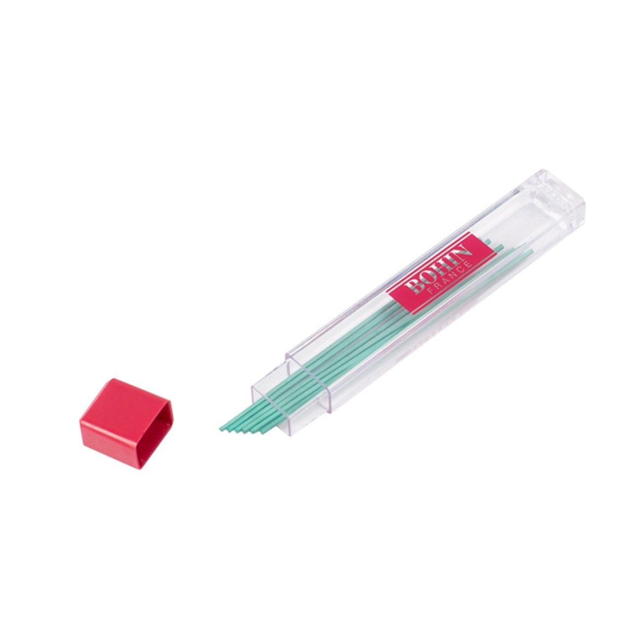 Bohin 0.9mm Mechanical Fabric Marking Pencil Refill, Green Ceramic Lead (Non-Absorbing)