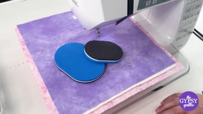 Video of the Grip & Stitch Quilting Disks by Ellen Holder for The Gypsy Quilter.