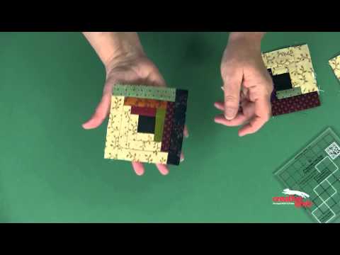 Creative Grids 4-Inch Log Cabin Trim Tool CGRJAWMN4 by Jean Ann Wright, the official CreativeGridsUSA demonstration video.
