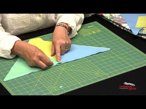 Creative Grids Spider Web Ruler CGRKA6 by Karla Alexander, the official CreativeGridsUSA demonstration video.